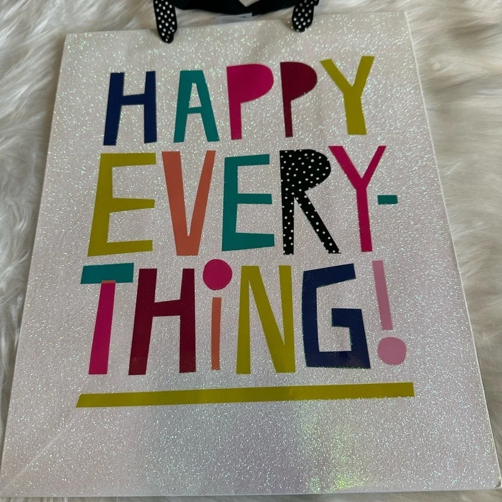 🩷5/$10 Colorful Happy Everything Party gift bag